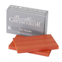Палички Сангіна суха 7x14 мм, 6 шт./коробка, Cretacolor