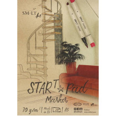 Склейка для маркерів STAR T А5, 75 г/м2, 20л, SMILTAINIS