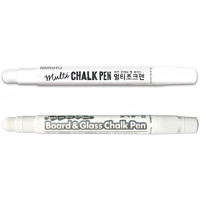 Маркер меловой Multi Chalk Pen, Белый, Mungyo