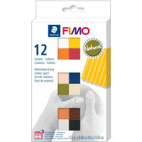Набор пластики Natural Colours, 12х25гр, Fimo