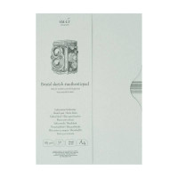 Склейка для ескизов в папке AUTHENTIC (Bristol) А4, 185 г м2, 50л, белая гладкая бумага, SMILTAINIS