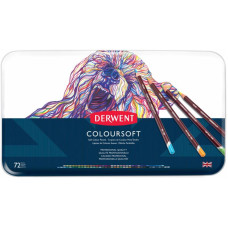 Набор цветных карандашей Coloursof в метал, короб, 72цв, Derwent