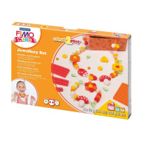 Набор для создания украшений Fimo kids, Цветы , 4 цв.х42 г, Fimo