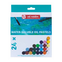 Набір олійної водорозчинної пастелі 24 кол., Talens Art Creation, Royal Talens
