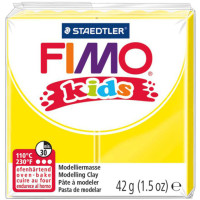 Пластика Fimo kids, Желтая, 42г, Fimo