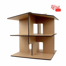 Кукольный домик Модерн 2, МДФ, 40х42,5х40 см, ROSA TALENT