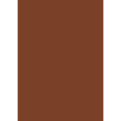 Бумага для дизайна Tintedpaper В2 (50х70см), №85 шоколадно-коричневая, 130 г м , без текстуры, Folia