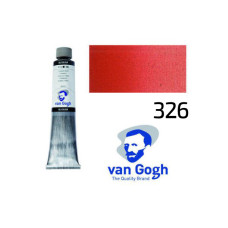 Краска масляная Van Gogh, (326) Ализариновый красный, 200 мл, Royal Talens