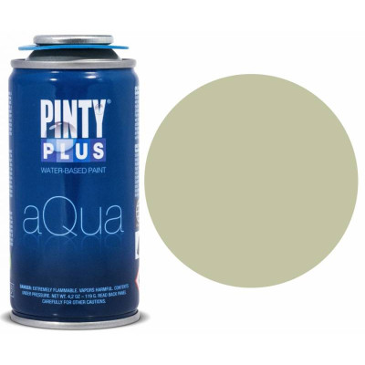 Краска аэрозоль на водной основе Aqua, Зеленый чай, 150 мл, PINTYPLUS