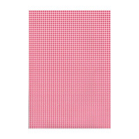 Папір з малюнком "Клітинка" двосторонній, Червоний, 21*31см, 200 г/м2, Heyda