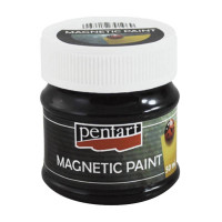 Краска с эффектом магнита, Черная, 50 мл, Pentart