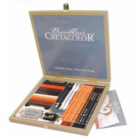 Универсальный набор карандашей для рисунка и скетчинга Passion Box, 25 шт, Cretacolor