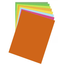 Бумага для дизайна Fotokarton B2 (50х70см) №41 Светло-оранжевая, 300 г м2, Folia