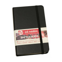 Блокнот для графики Talens Art Creation 140 г м, 9х14 см, 80л, черный, Royal Talens