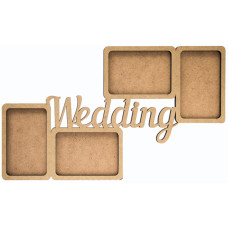 Заготовка рамка Wedding, МДФ, 50х28х0,6 см, ROSA TALENT