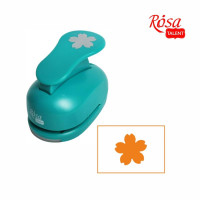 Фигурный дырокол, Цветок, 3,8 см, ROSA TALENT