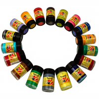 Фарба акрилова, Біла, 15 мл, д/св. тканин, Marabu