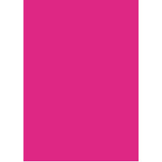 Папір для дизайну Tintedpaper В2 (50*70см), №23 яскраво-рожевий, 130г/м, без текстури, Folia
