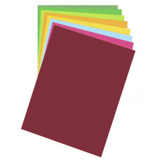 Бумага для дизайна Fotokarton B2 (50х70см) №22 Темно-красная, 300 г м2, Folia