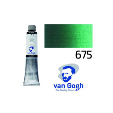 Краска масляная Van Gogh, (675) Зеленый ФЦ, 200 мл, Royal Talens