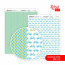 Бумага дизайнерская двусторонняя матовая Color style 5, 21х29,7 см, 200 г м2, ROSA TALENT