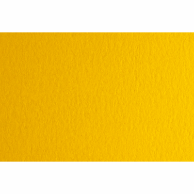 Папір для дизайну Colore B2 (50*70см), №27 gialo, 200 г/м2, жовтий, дрібне зерно, Fabriano