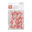 Набор бумажных цветов для декора, самоклеящиеся, Персиковые, 2,5 см, 12 шт, KnorrPrandell