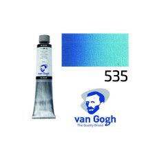 Краска масляная Van Gogh, (535) Церулеум голубой ФЦ, 200 мл, Royal Talens