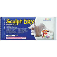 Масса для моделирования, белая, самозастывающая, 250 г, ''Sculpt Dry'', MUNGYO