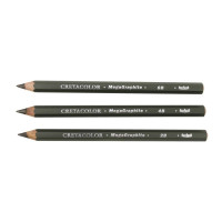 Олівець графітний MegaGraphite, із збільшеним стрижнем 5,5 мм, 4B, Cretacolor