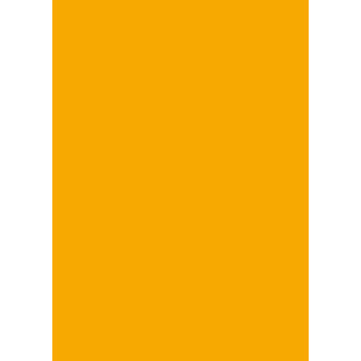 Бумага для дизайна Tintedpaper А4 (21х29,7см), №16 темно-желтая, 130 г м , без текстуры, Folia