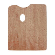 Палитра деревянная, прямоугольная, 25х30 см, (толщина 5 мм,), D,K,ART CRAFT
