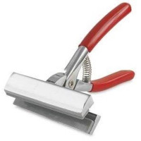 Щипці для натягування полотна, металеві, з червоними ручками, D.K.ART CRAFT