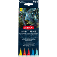 Набір кольорових ручок PAINT PEN PALETTE №1, 5шт, Derwent
