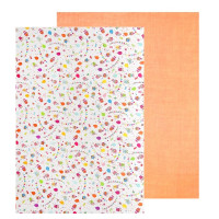 Папір з малюнком "Феєрверк 1", А4(21*29,7см), двосторонній, 300 г/м2, Heyda