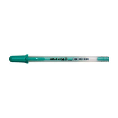 Ручка гелевая MOONLIGHT Gelly Roll, Зеленая флуорисцентная, Sakura