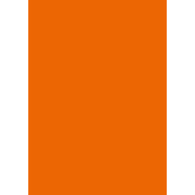 Бумага для дизайну Tintedpaper В2 (50х70см), №41 светло-оранжевая, 130 г м , без текстуры, Folia