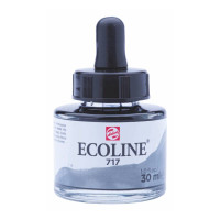 Краска акварельная жидкая Ecoline 717 Серая холодная, 30 мл, Royal Talens