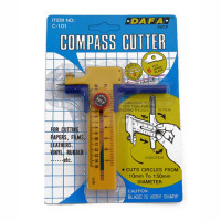 Ніж макетний для кругових прорізів C-101, d:10 - 150 мм, DAFA