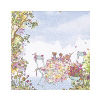 Декупажные салфетки Обеденный чай , 33х33 см, 17,5 г м2, 20 шт, ti-flair