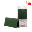 Набор заготовок для открыток 5 шт, 21х10,5 см, №11, темно-зеленый, 220 г м2, ROSA TALENT