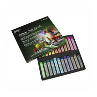 Пастель суха, проф., м'яка, 24 кол., квадр., MPV-24, MUNGYO