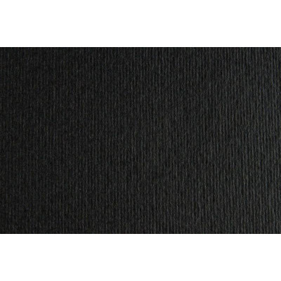 Бумага для дизайна Elle Erre А3 (29,7х42см), №15 nero, 220 г м2, черная, две текстуры, Fabriano
