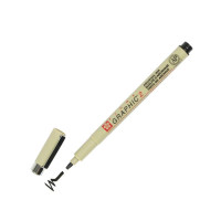 Линер-маркер PIGMA GRAPHIC 2 мм, Черный, Sakura