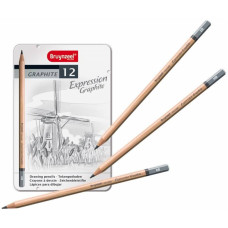 Набір графітних олівців EXPRESSION, 12 кол, Bruynzeel