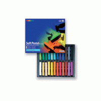 Пастель суха, проф., м'яка, 24 кол., квадр., MP-24, MUNGYO