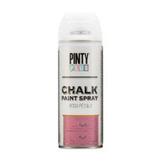 Фарба-аерозоль на водній основі Chalk-finish, Рожева темна, 400 мл, PINTYPLUS