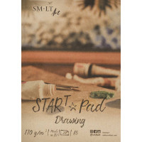 Склейка для рисунка STAR T А5, 170 г м2, 20л, SMILTAINIS