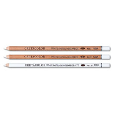 Набор карандашей для рисунка, Белый мягкий, 3 шт,Cretacolor