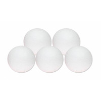 Набір пінопластових кульок, d:10см, 5шт